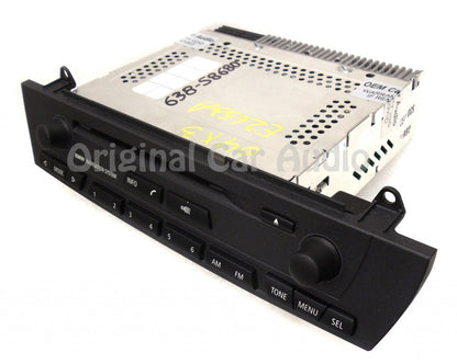 BMW X3 X-3 Z4 Z-4 Navigation Radio Stereo CD Player 2003 2004 2005 2006 2007 2008 2009 2010 6512 9166088-01, 6512 9115668-01