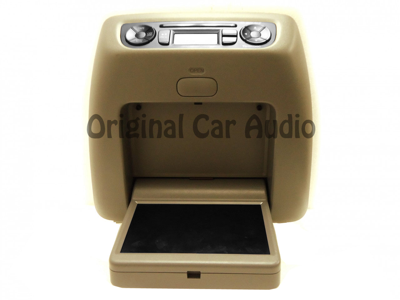 ACURA MDX DVD Player LCD Display Screen Rear Entertainment System Light Saddle TAN 2003 2004 2005 2006 39460-S3V-A013-M1