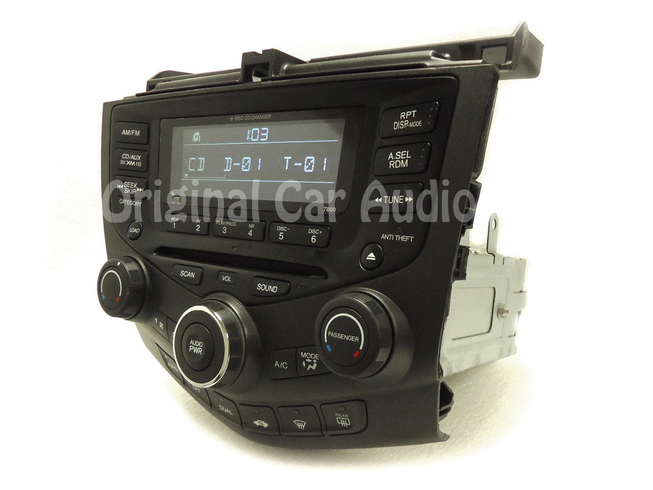 2004 - 2007 Honda Accord Radio and 6 CD Changer Hybrid 7BO0 39175-SDR-A210-M2