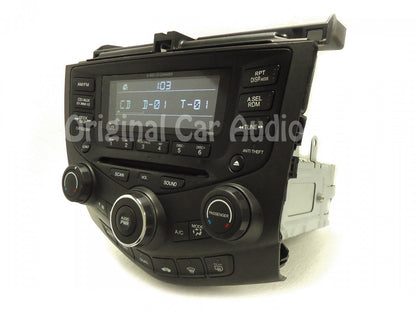 2004 - 2007 Honda Accord Radio and 6 CD Changer Hybrid 7BO0 39175-SDR-A210-M2