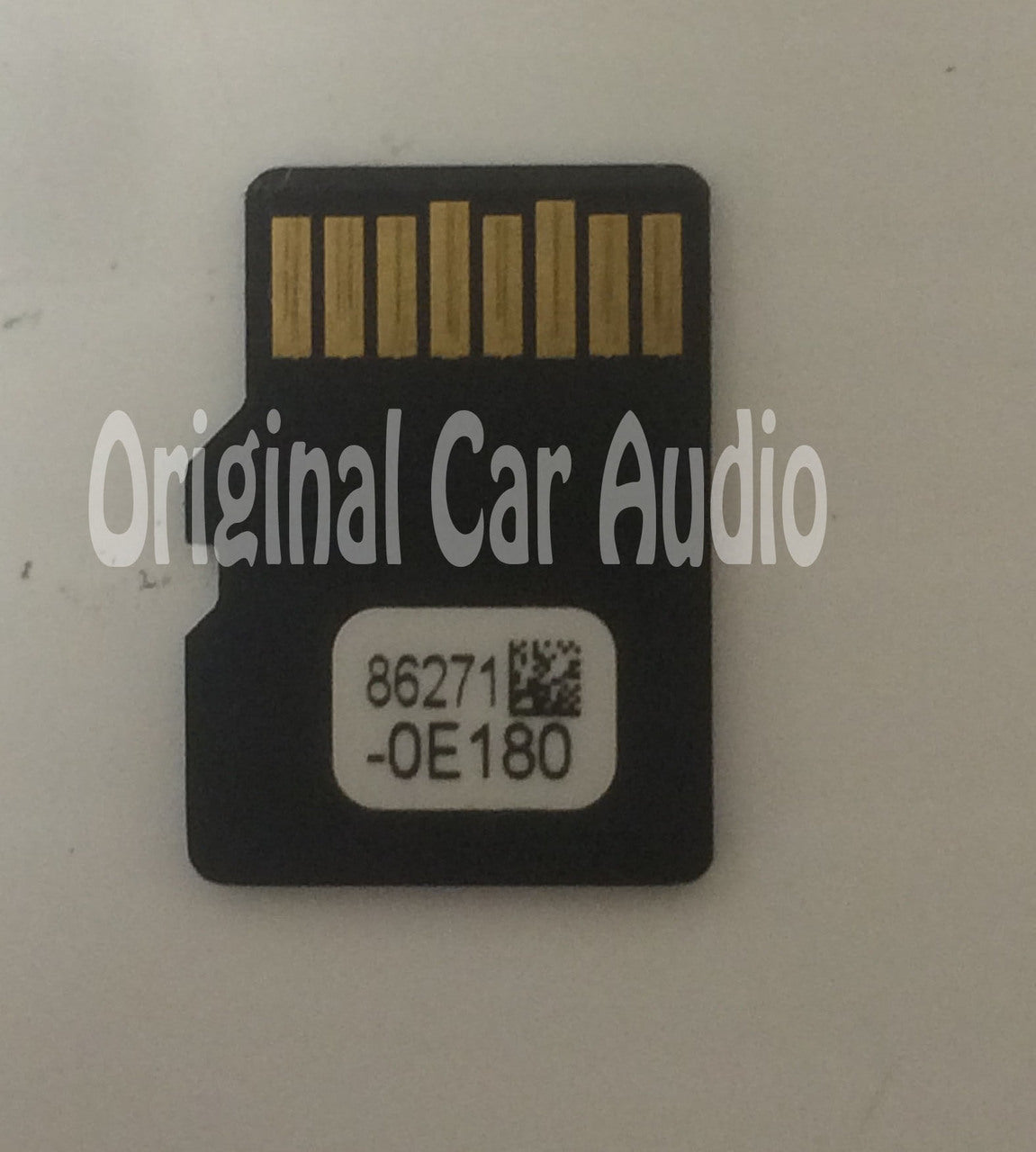 Toyota Camry Highlander Rav4 OEM GPS Navigation Micro SD Card 86271-0E180