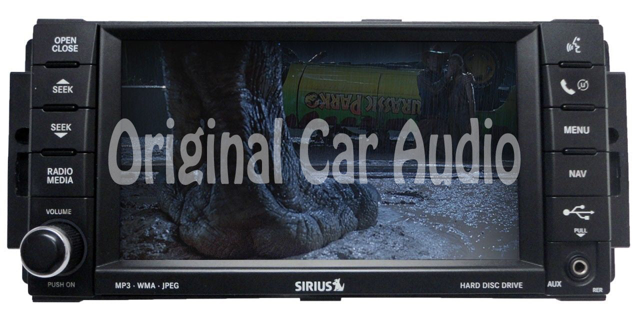 Chrysler Jeep Dodge navigation RER mygig radio CD DVD player