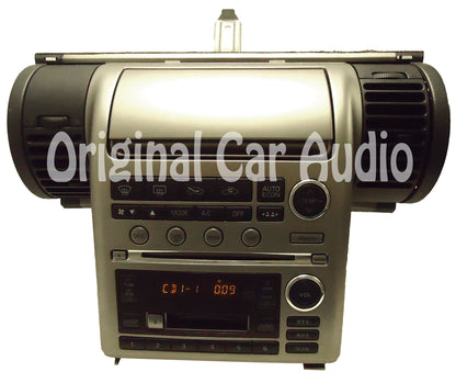 2003 2004 Infinity G35 Bose Radio 6 Disc Changer CD Tape Player SILVER