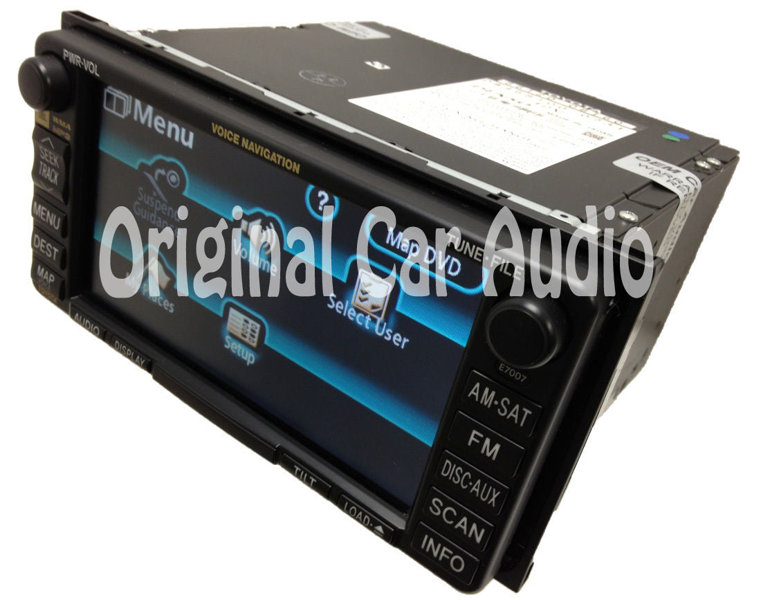 E7007 Toyota Sienna Navigation System GPS Radio