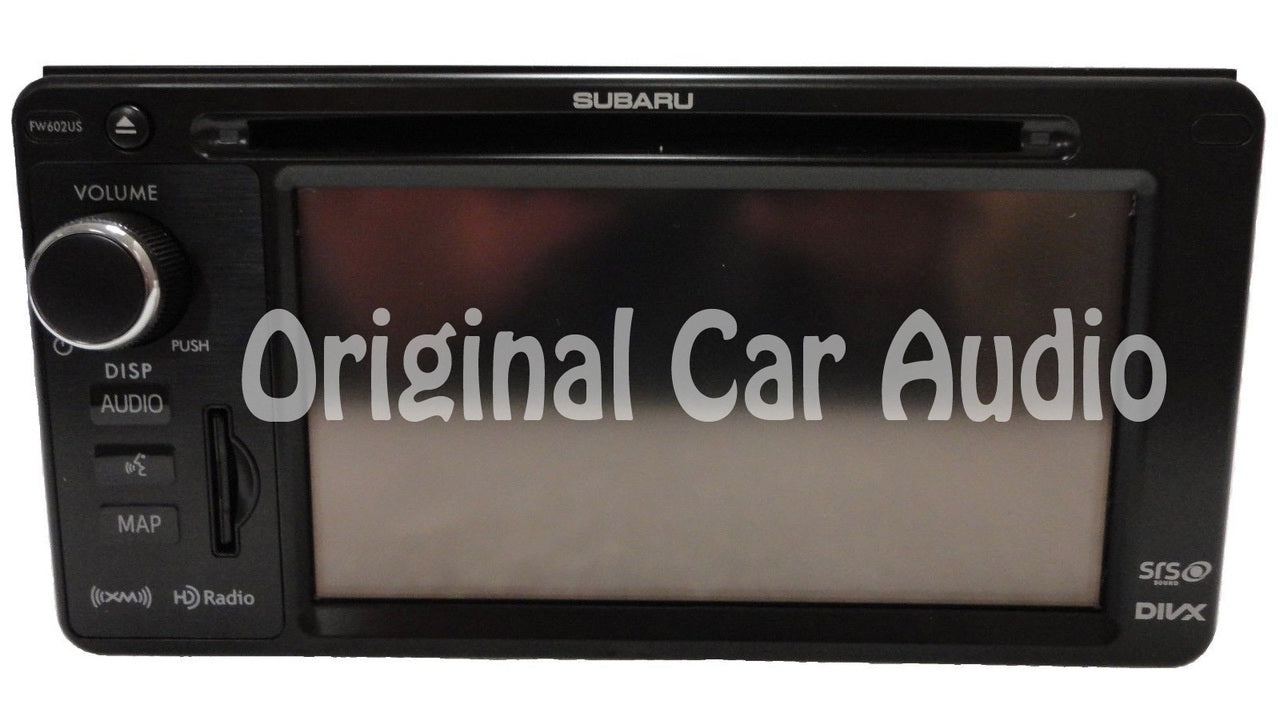 2012 Subaru OEM Bluetooth Navigation XM Radio AUX CD Player