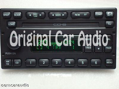 NEW 2003 - 2006 FORD Escape MERCURY Mariner AM FM Radio Stereo 6 Disc Changer CD Player OEM