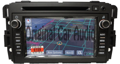 Unlocked Buick Chevy Bose stereo navigation sat radio CD player