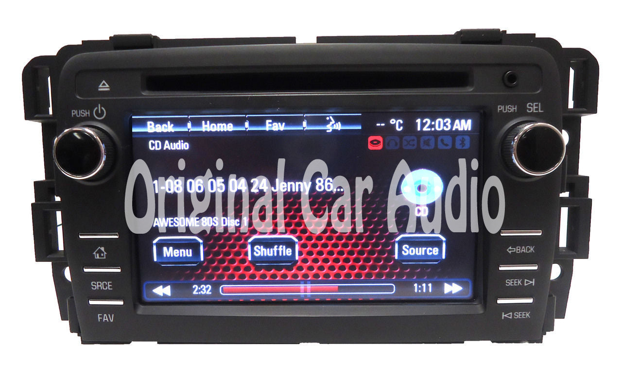 UNLOCKED 2013 2014 GMC Acadia OEM MyFi Radio AUX USB MP3 CD Player