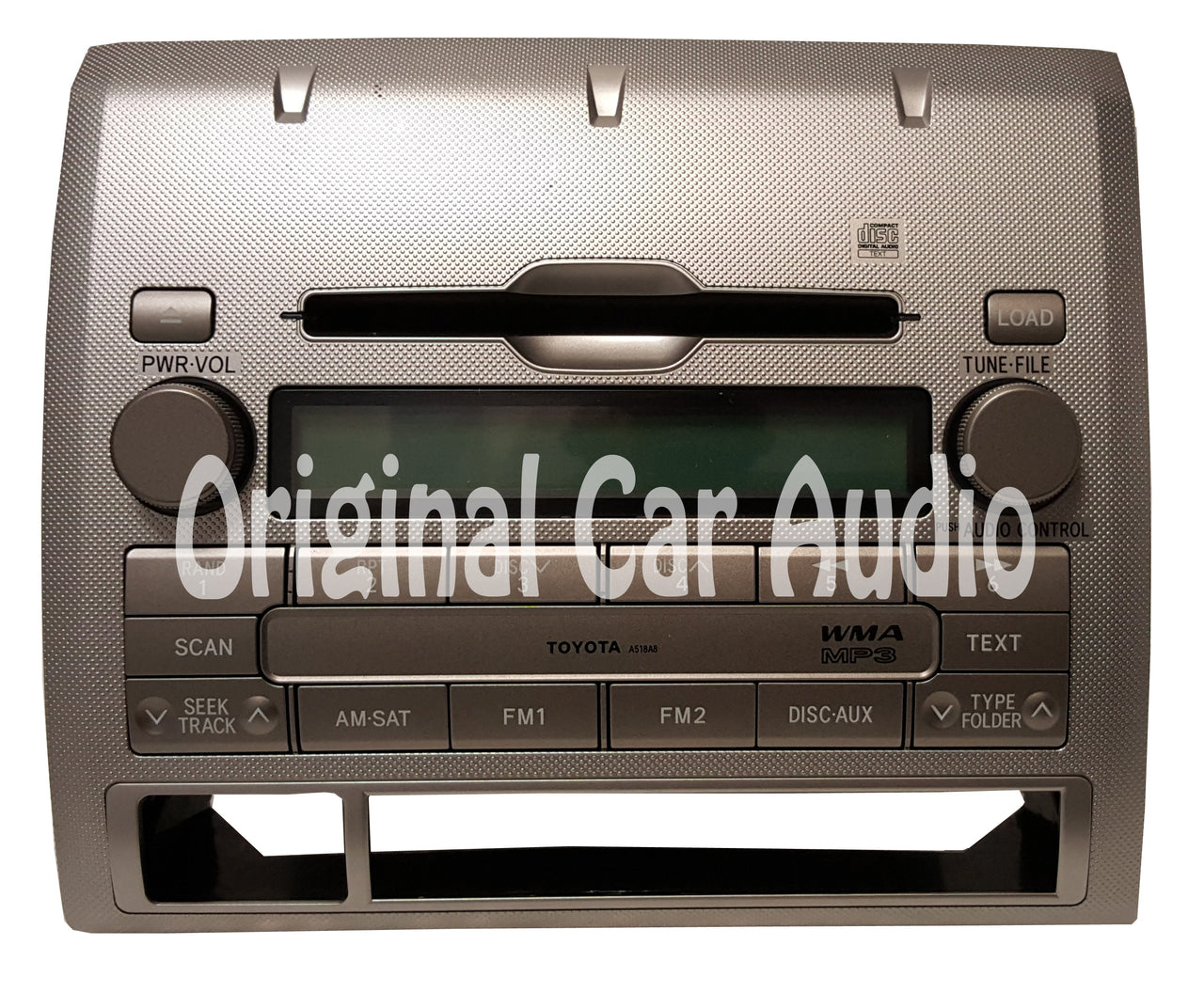 Toyota Tacoma Satellite Radio MP3 6 Disc CD Changer A518A8