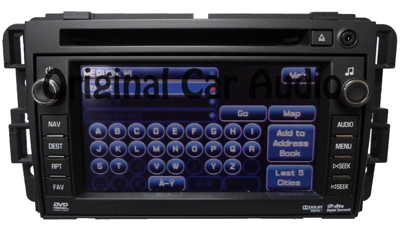UNLOCKED GMC Chevrolet Radio GPS CD DVD Player Aux Stereo OEM
