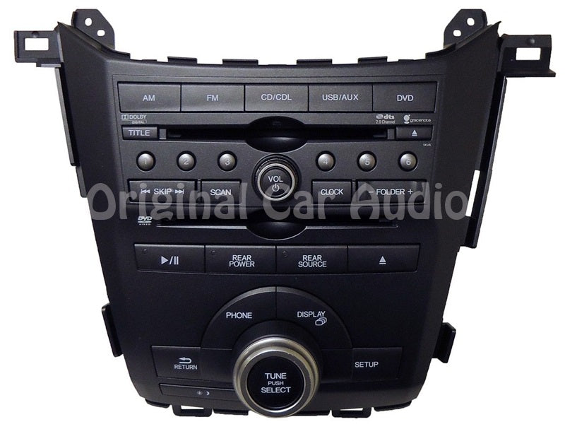 2011 2012 2013 Honda ODYSSEY Radio AUX DVD USB CD Player 1XU5