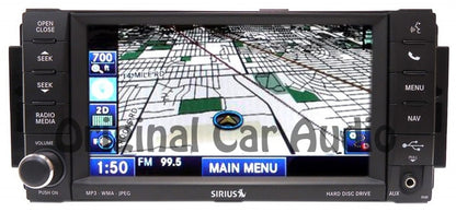 Refurbished 2007 - 2014 JEEP DODGE CHRYSLER OEM MyGig RHR GPS MP3 AUX Radio SAT Stereo CD Player Receiver