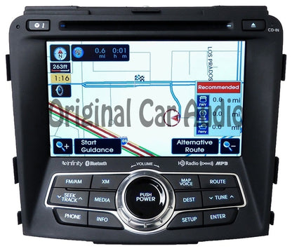 2011 - 2013 Hyundai Sonata Hybrid Navigation GPS HD Radio XM Bluetooth CD Player