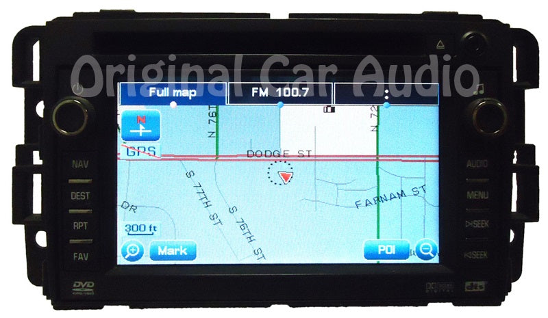 Unlocked GMC Chevrolet Navigation GPS Radio Stereo OEM