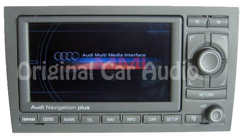2005 - 2009 AUDI A4 S4 OEM AM FM Radio GPS Navigation Display Screen RNS-E
