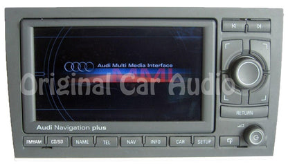 2005 - 2009 AUDI A4 S4 OEM AM FM Radio GPS Navigation Display Screen RNS-E
