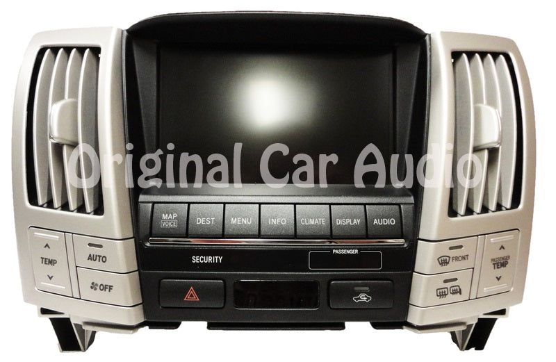 2007 - 2009 Lexus RX350 Navigation GPS Back-up Camera Display Screen