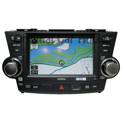 Remanufactured 2011 - 2013 TOYOTA Highlander OEM Factory JBL Navigation Radio XM MP3 CD Player