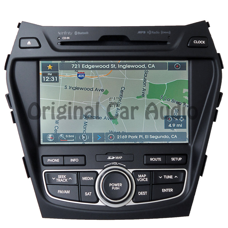 REPAIR YOUR 2013 2014 2015 Hyundai Sante Fe Navigation GPS CD Radio Touch Screen Replacement