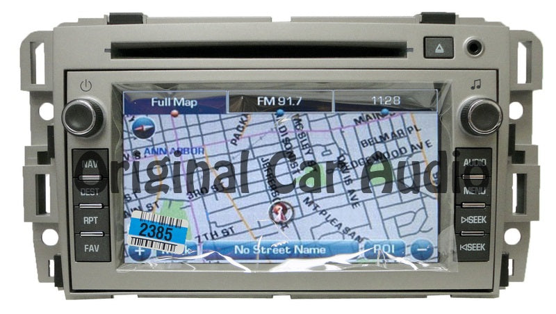Unlocked Buick Navigation Radio GPS CD Player Display OEM