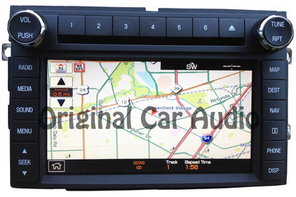 2009 - 2013  LINCOLN FORD OEM Navigation AM FM XM Radio CD Player Receiver