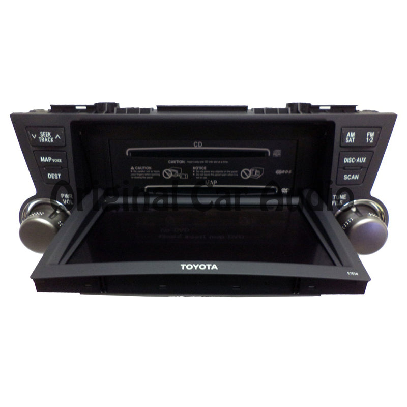 2008 2009 2010 NEW Toyota Factory JBL Navigation GPS AM FM Radio XM MP3 CD Player,  E7014, 86120-48F00, 8612048F00, E7015, E7016