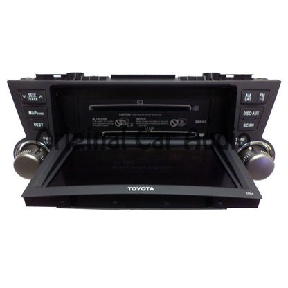 2008 2009 2010 NEW Toyota Factory JBL Navigation GPS AM FM Radio XM MP3 CD Player,  E7014, 86120-48F00, 8612048F00, E7015, E7016