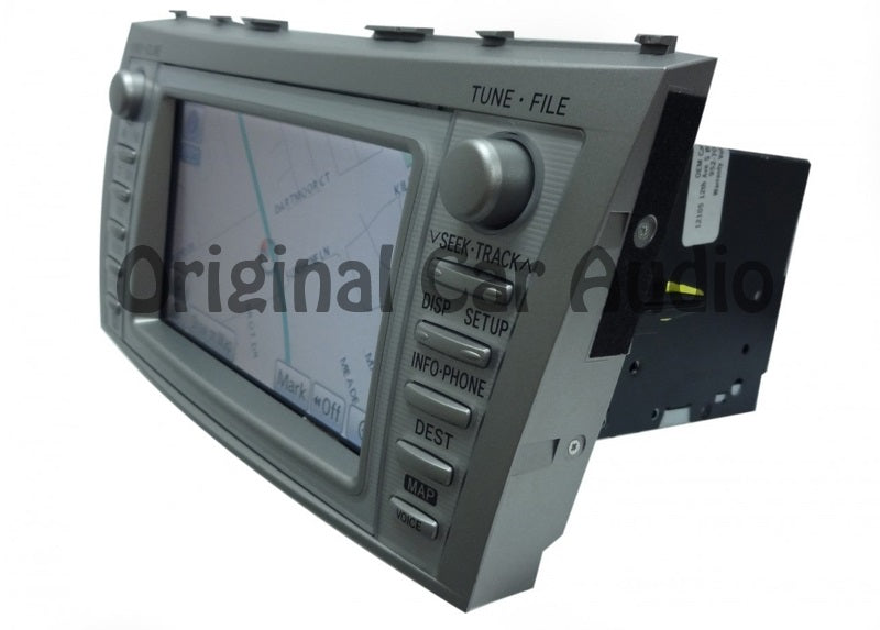 2010 2011 10 11 TOYOTA Camry OEM JBL Navigation GPS System Radio Stereo 4 Disc Changer CD Player E7024