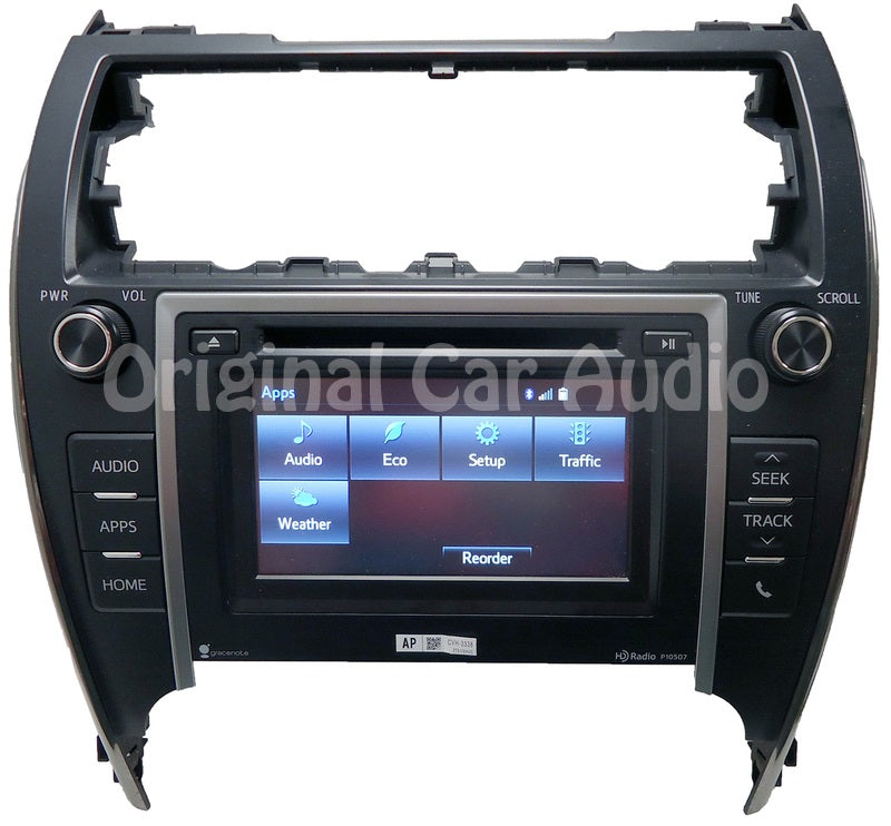Toyota Camry Touch Screen Radio Entune CD Disc Player