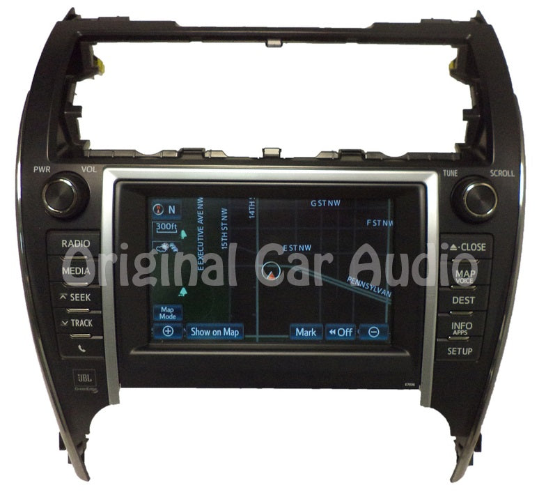 Toyota Camry HYBRID Touch Screen Navigation JBL Radio CD Player