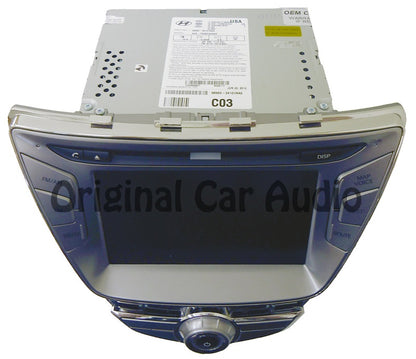 2011 - 2013 Hyundai ELANTRA Navigation Radio XM Satellite CD Player 13MY