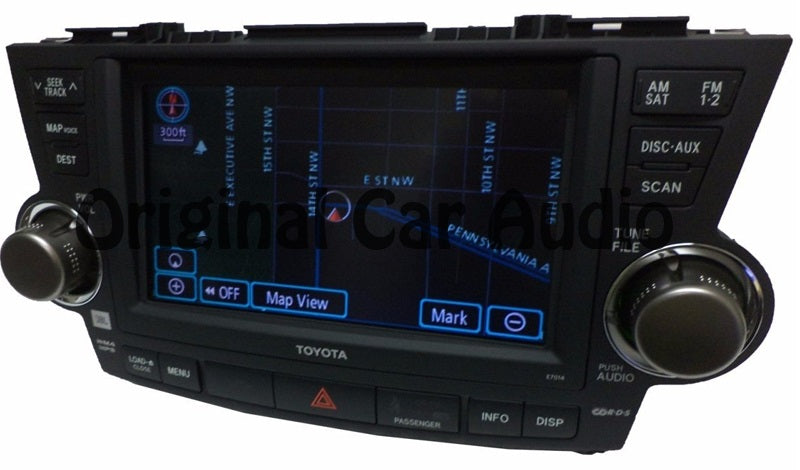 Refurbished TOYOTA Factory JBL Navigation Radio XM MP3 CD Player