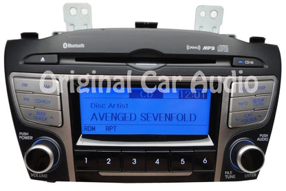 Brand NEW HYUNDAI Tucson Radio Stereo MP3 CD Player XM Satellite Bluetooth AUX 2010 2011 2012 2013