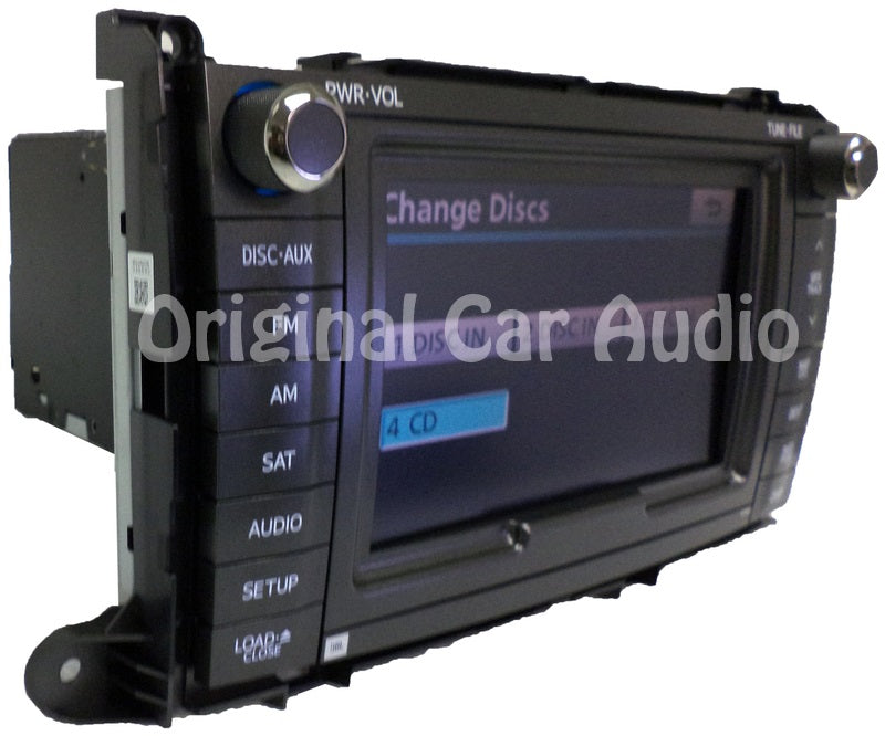 Toyota Sienna Navigation Radio CD Player Bluetooth E7027 JBL