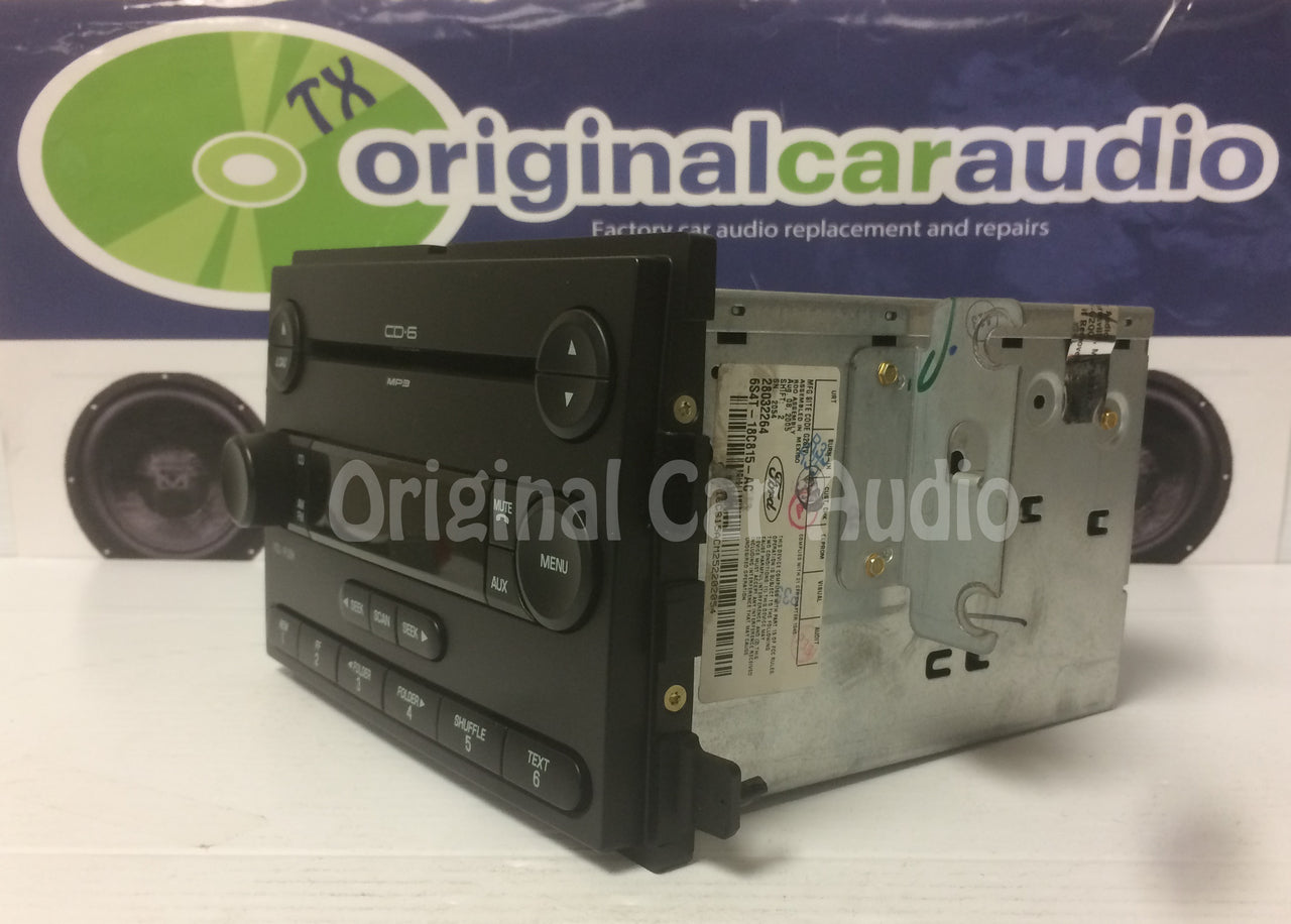 2005 - 2007 Ford Focus F250 F350 Factory OEM Radio MP3 6 Disc CD Changer Receiver
