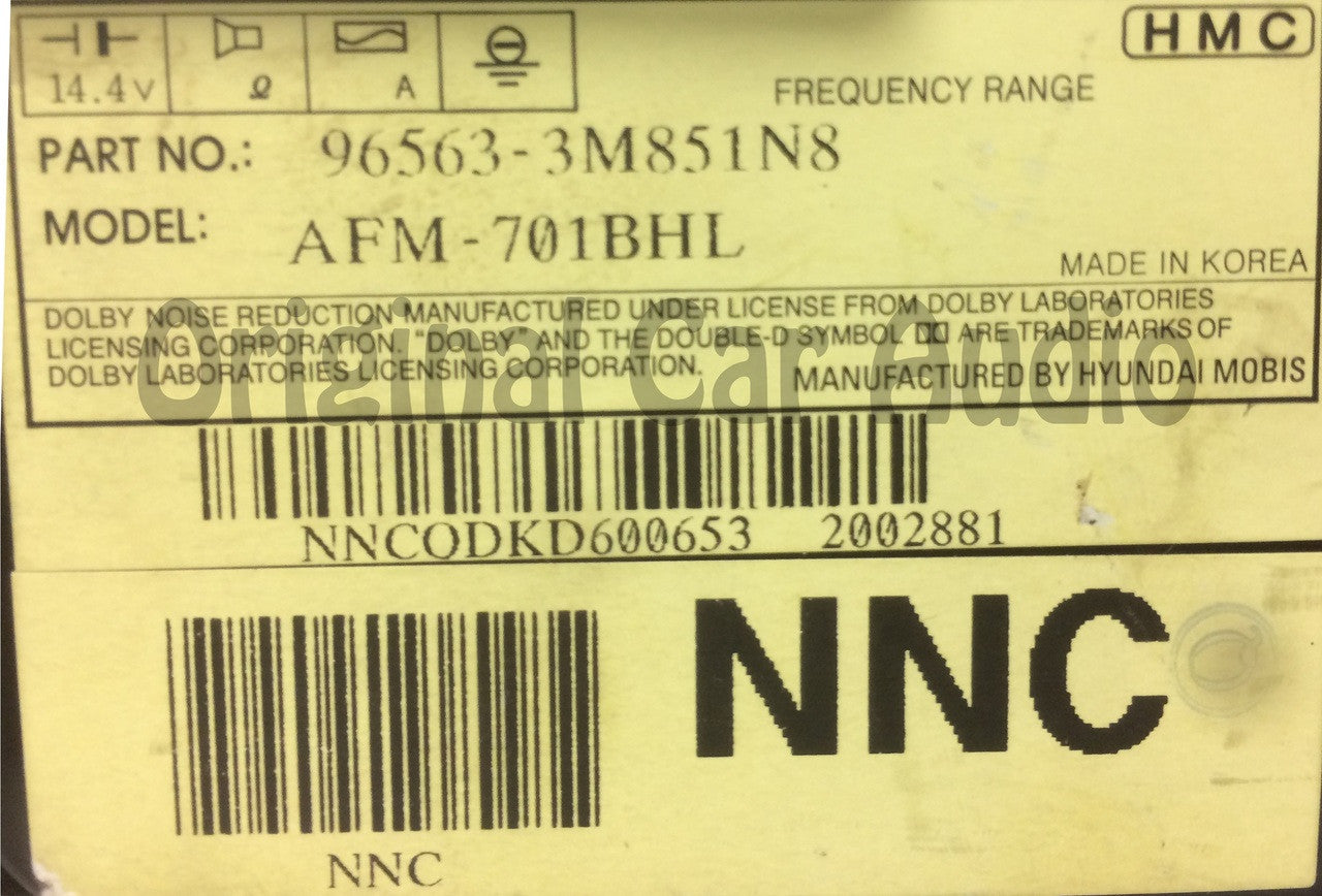 Refurbished 2009 2010 2011 2012 2013 2014 Hyundai Genesis OEM Navigation Display Screen