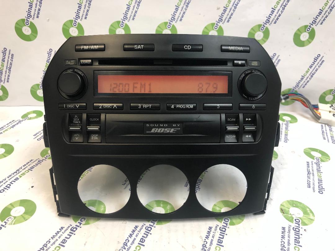 2006 - 2008 Miata MX-5 MX5 OEM Bose Premium Sound 6 CD AM FM Radio Receiver