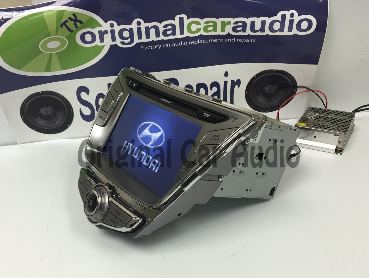 NEW 2011 2012 HYUNDAI Elantra Factory (OEM) Navigation XM Radio MP3 and CD Player