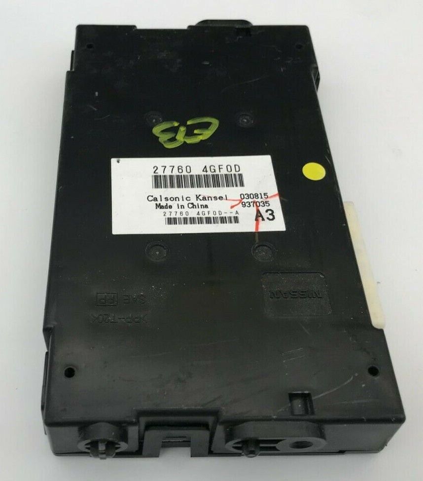 2016 - 2019 Infiniti Q50 OEM Body Climate Control Module ECU Computer