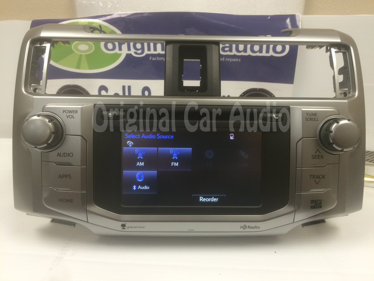 Refurbished Toyota 4Runner 2014 2015 OEM Navigation GPS Touch Screen Bluetooth Radio AM FM HD CD Player 57079