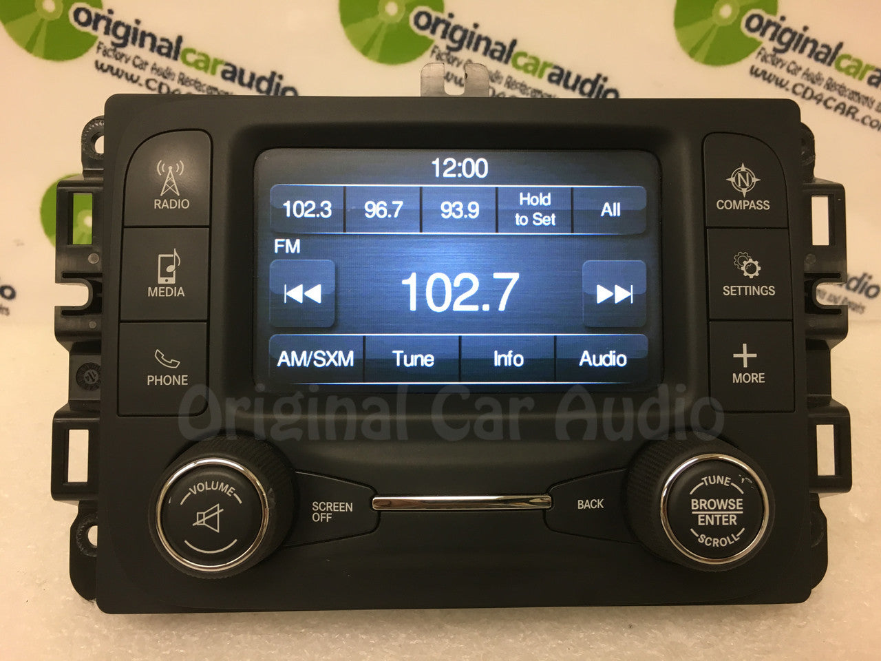 Refurbished 2019 - 2022 Ram 2500 3500 OEM AM FM Radio Uconnect 5" Display Receiver VP2_5 HDCC