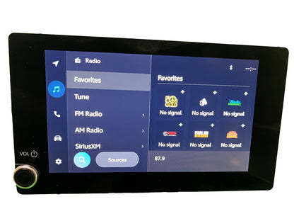 2020 - 2022 Toyota Highlander OEM 8" Multi Media App Bluetooth Car Play Info Touch Screen Display Monitor Radio Receiver