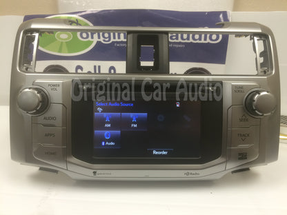2014 2015 Toyota 4Runner OEM Navigation GPS Touch Screen Bluetooth Radio AM FM HD CD Player 57079