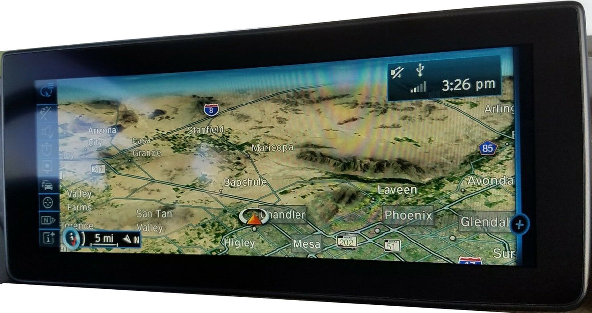 2014 - 2016 BMW I3 OEM Navigation DVD Display Screen 10.25 Inch