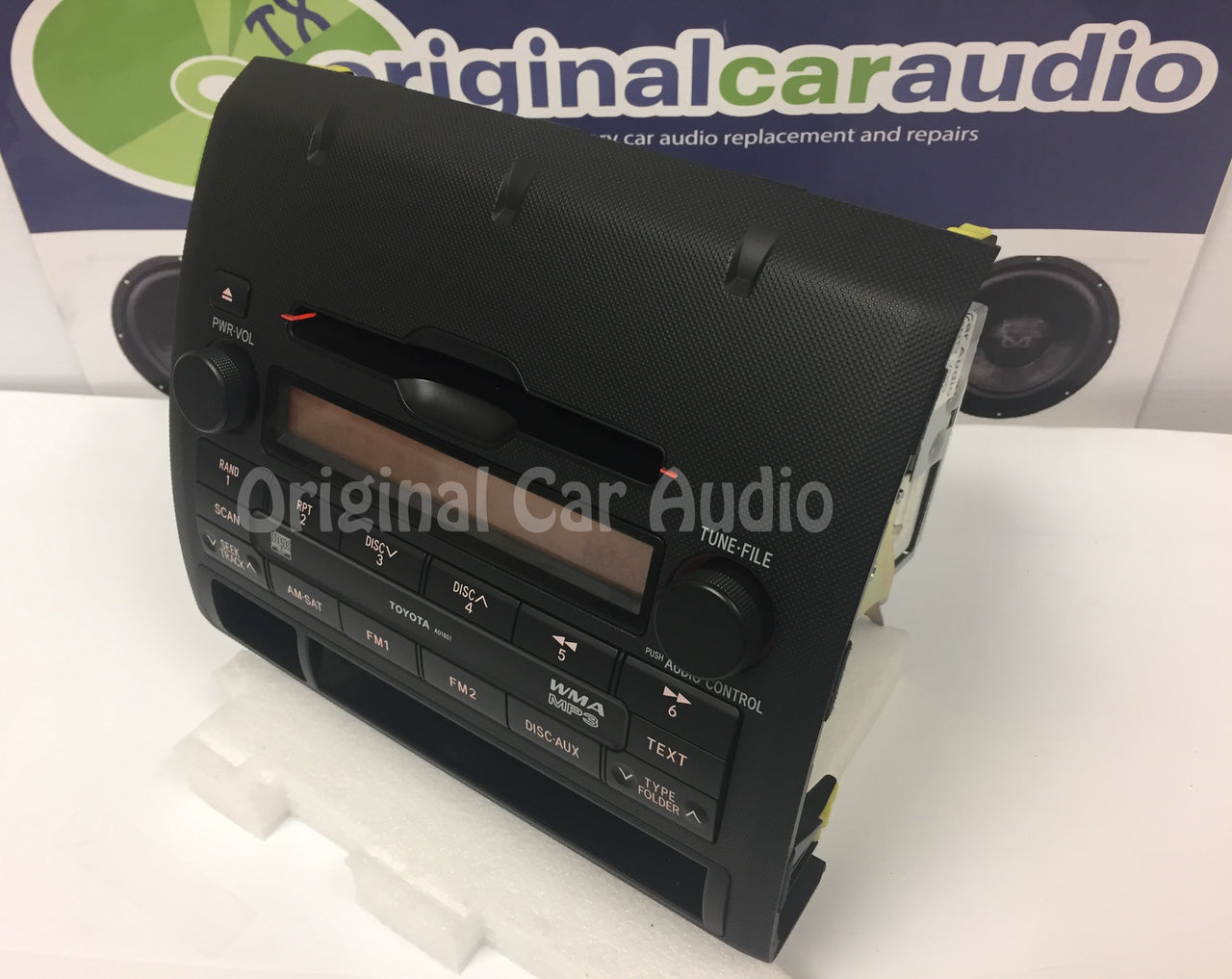Toyota Tacoma Radio Receiver MP3 AM FM CD Player OEM
