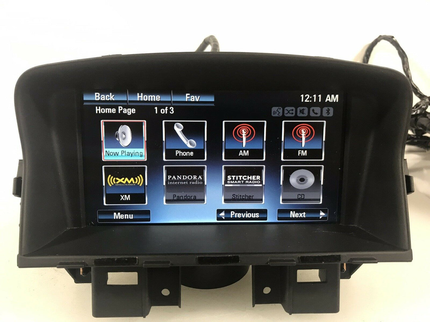 2012 - 2014 Buick Chevy Cruze Regal Verano OEM Radio Touch Display Screen with Bezel