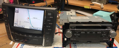2010 - 2012 Lexus LS460 stereo radio 6 disc changer Mp3 CD player aux