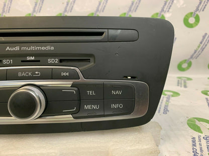 Blemished 2015 - 2016 Audi A3 OEM Navigation Multimedia AM FM Radio SD Sim Card  CD Player