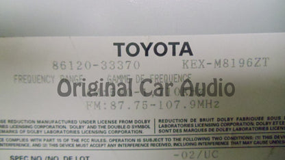 Lexus ES300 Radio Tape Player Pioneer 00 2000 01 2001