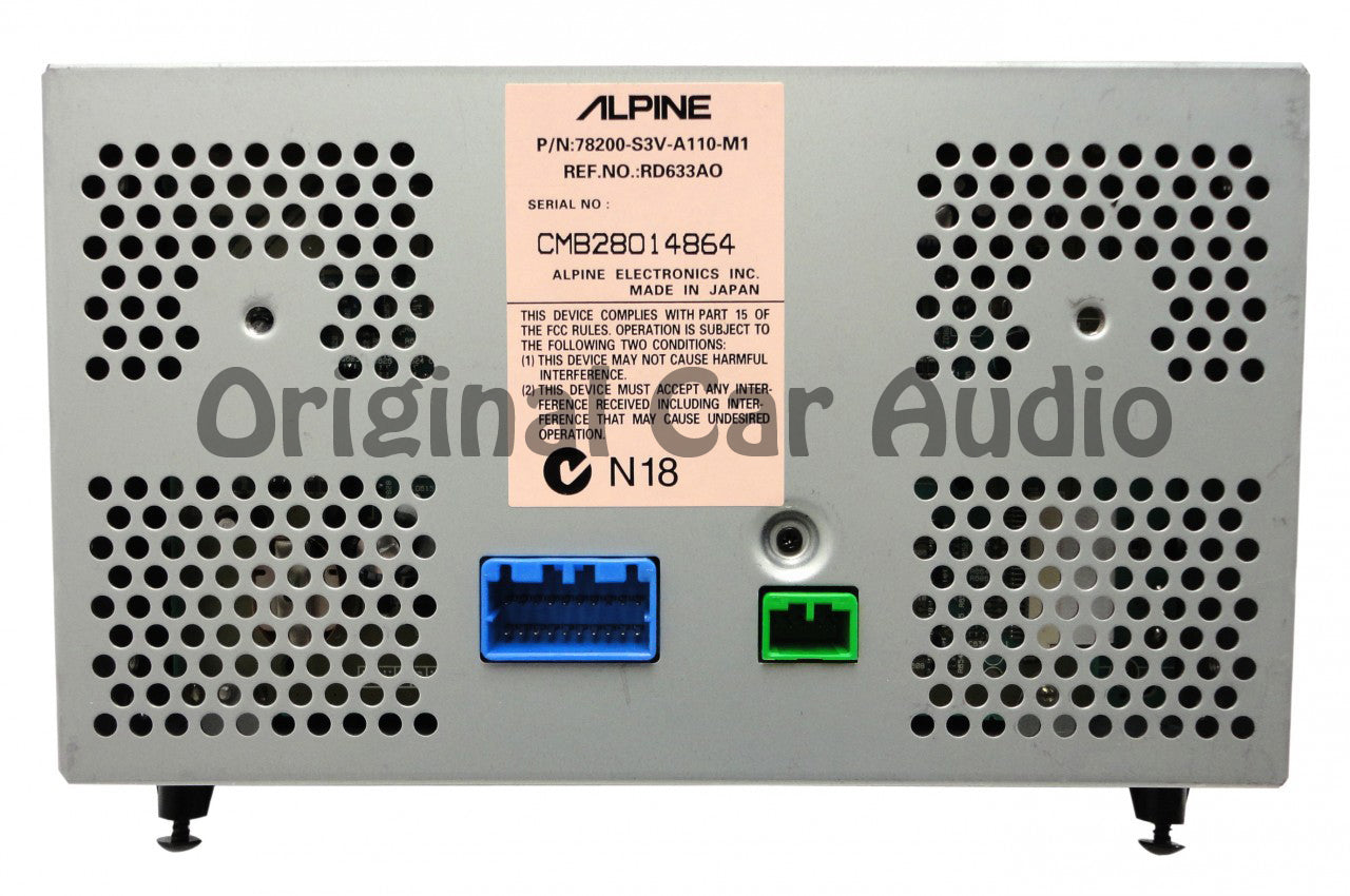 2003 - 2006 ACURA MDX OEM Trip Computer Radio Media Display Screen